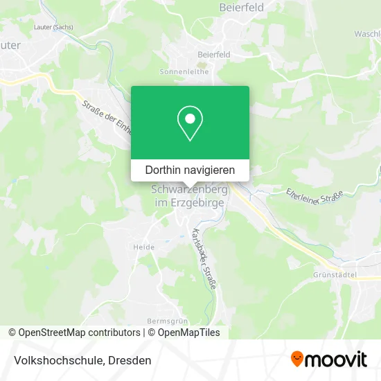 Volkshochschule Karte