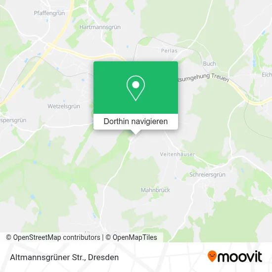 Altmannsgrüner Str. Karte