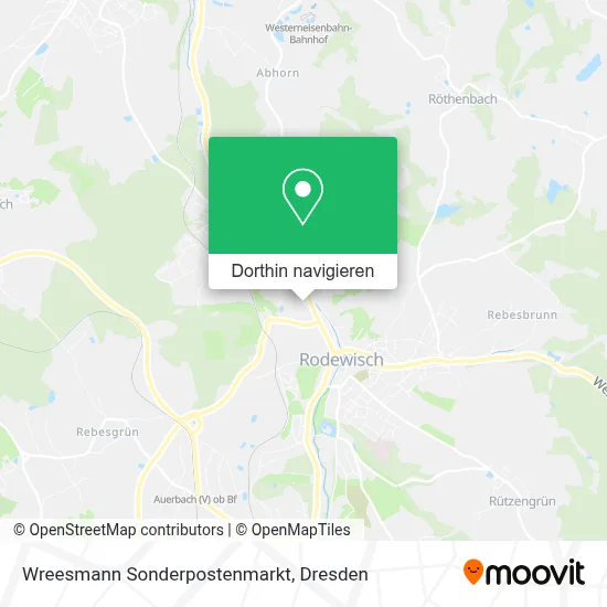 Wreesmann Sonderpostenmarkt Karte