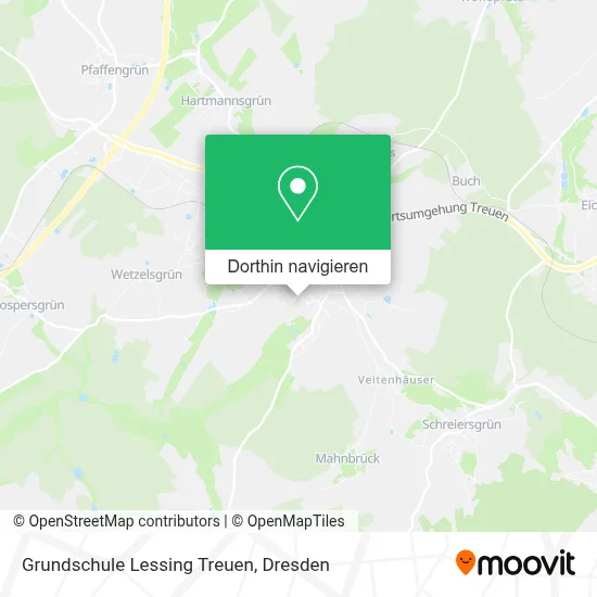 Grundschule Lessing Treuen Karte