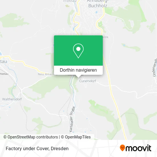 Factory under Cover Karte