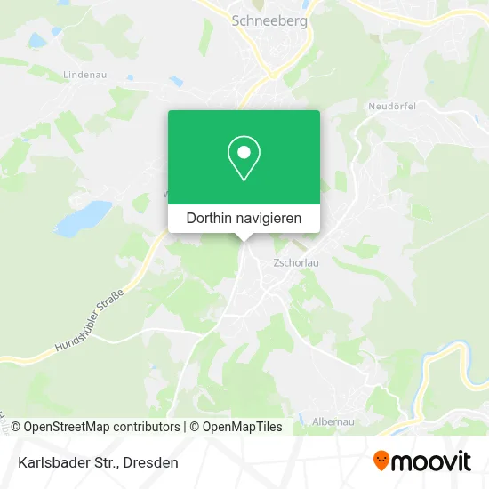 Karlsbader Str. Karte