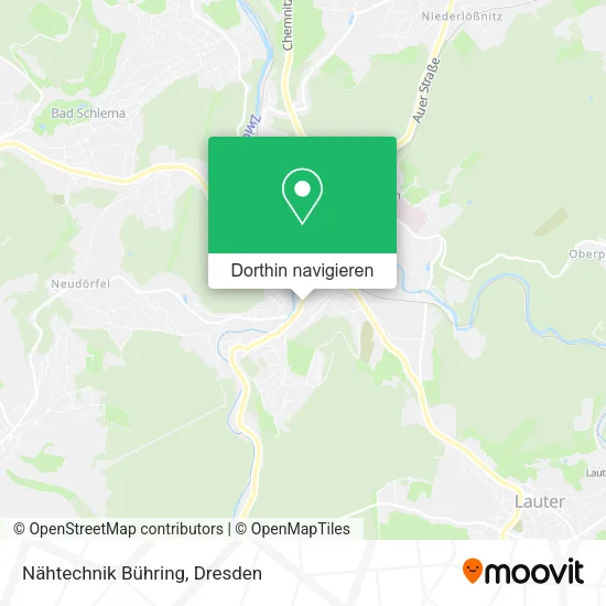 Nähtechnik Bühring Karte