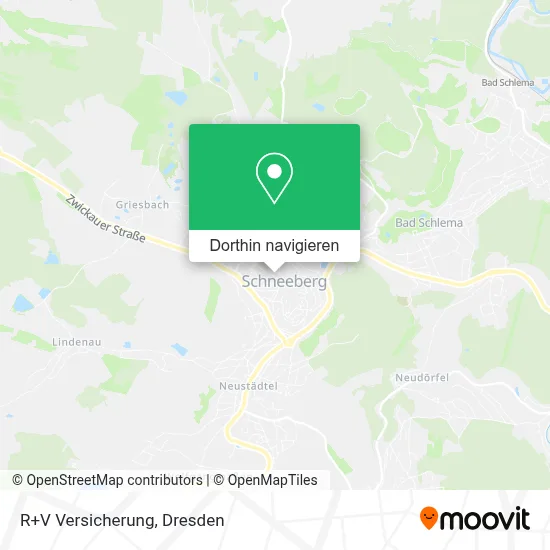 R+V Versicherung Karte