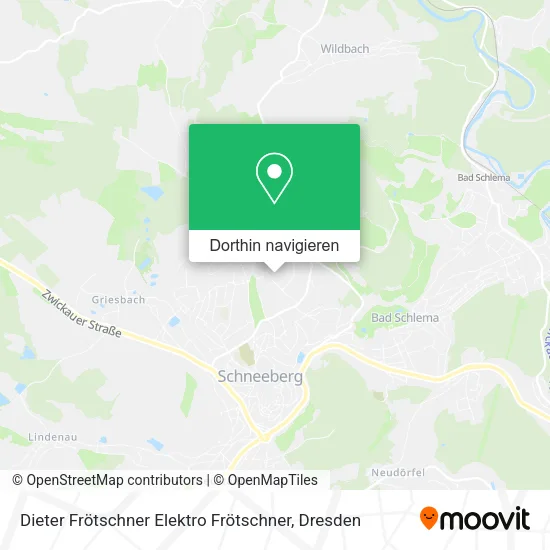 Dieter Frötschner Elektro Frötschner Karte