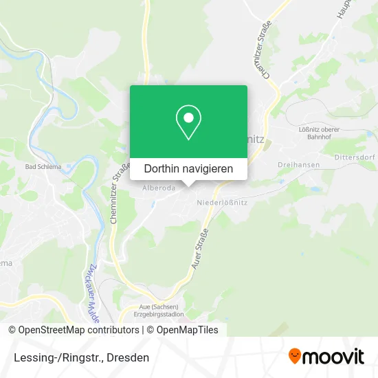 Lessing-/Ringstr. Karte