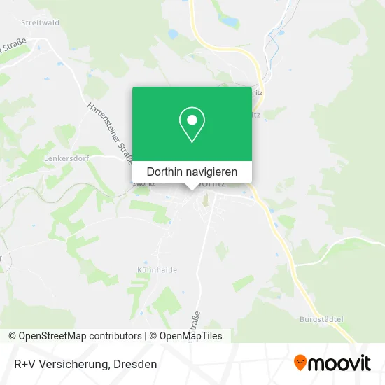 R+V Versicherung Karte