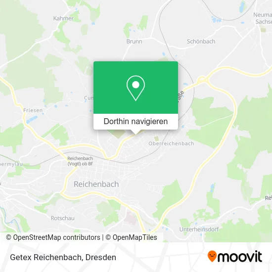 Getex Reichenbach Karte