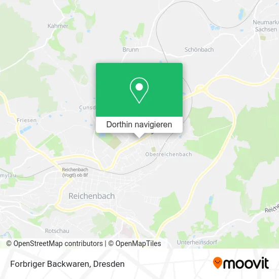 Forbriger Backwaren Karte