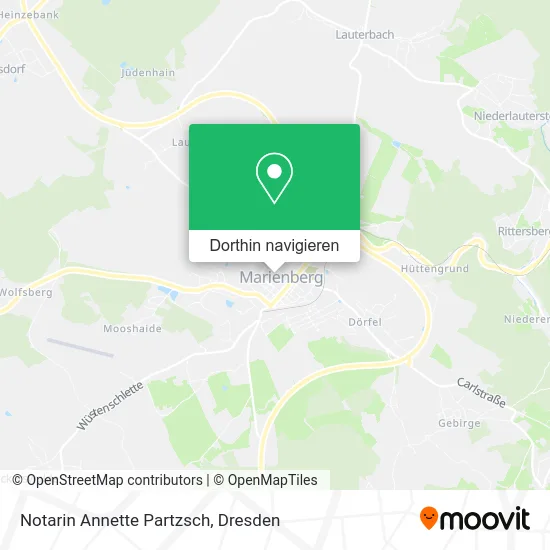 Notarin Annette Partzsch Karte