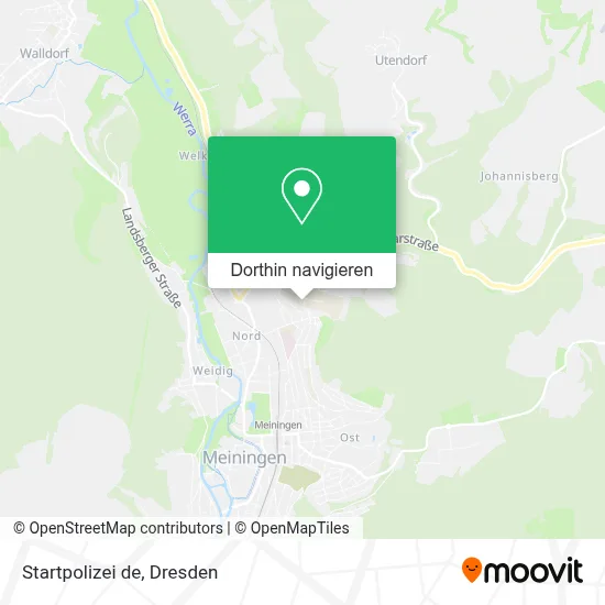 Startpolizei de Karte