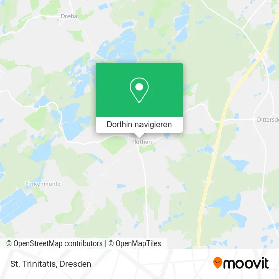 St. Trinitatis Karte