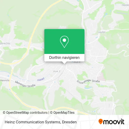 Heinz Communication Systems Karte