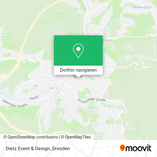 Dietz Event & Design Karte