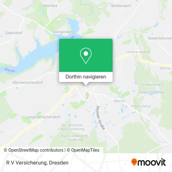 R V Versicherung Karte