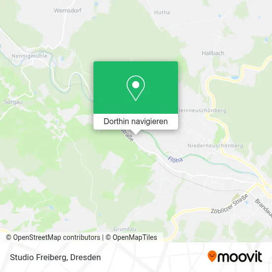 Studio Freiberg Karte