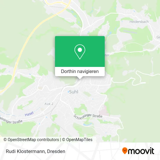 Rudi Klostermann Karte