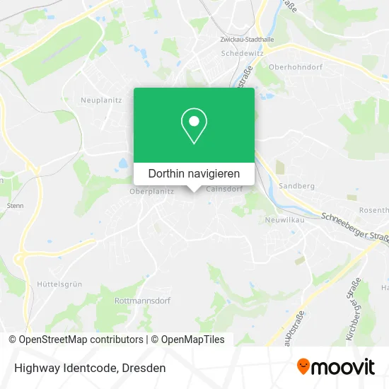 Highway Identcode Karte