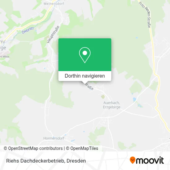 Riehs Dachdeckerbetrieb Karte