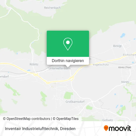Inventair Industrielufttechnik Karte