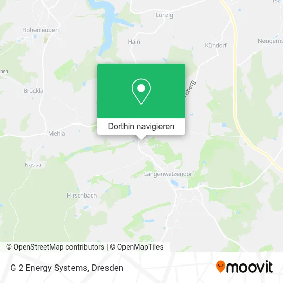 G 2 Energy Systems Karte