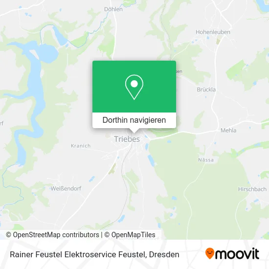 Rainer Feustel Elektroservice Feustel Karte