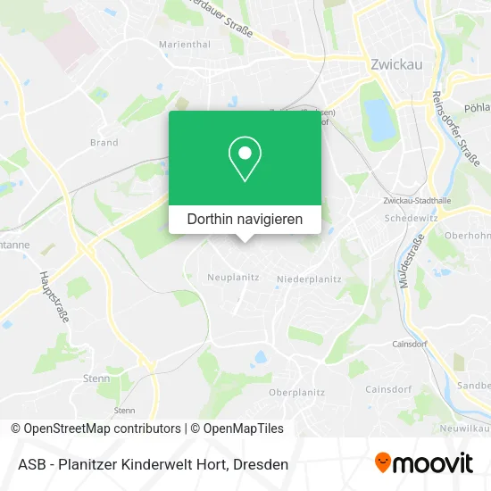 ASB - Planitzer Kinderwelt Hort Karte