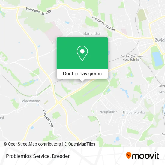 Problemlos Service Karte