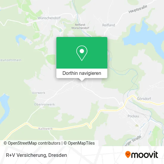 R+V Versicherung Karte