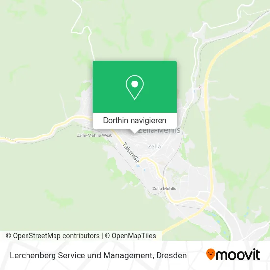 Lerchenberg Service und Management Karte