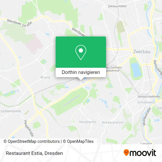 Restaurant Estia Karte