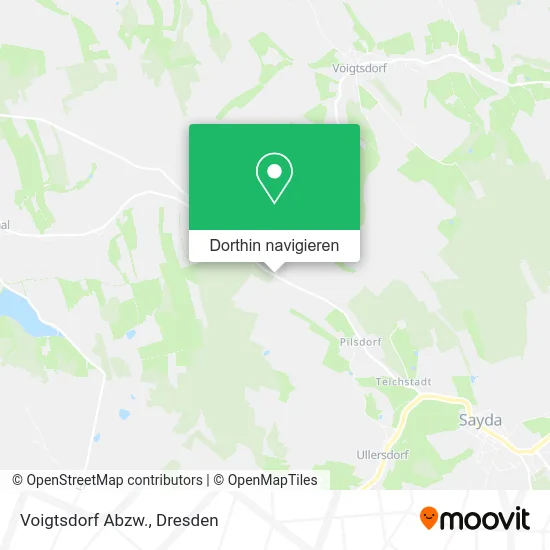 Voigtsdorf Abzw. Karte