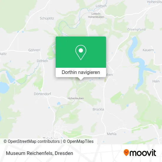 Museum Reichenfels Karte