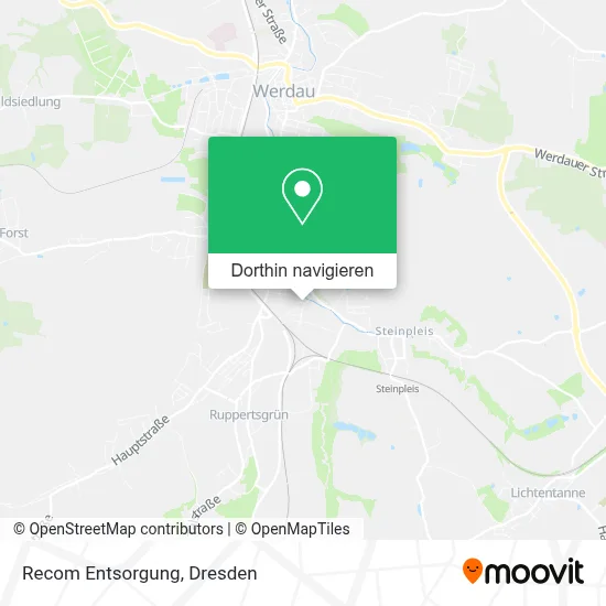 Recom Entsorgung Karte