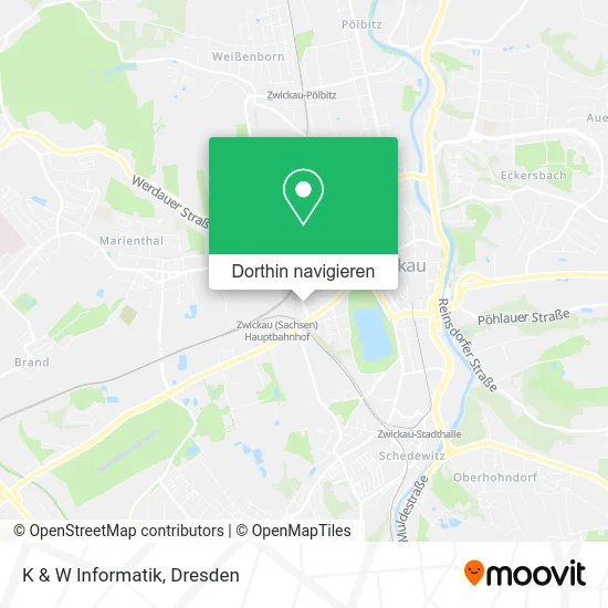 K & W Informatik Karte