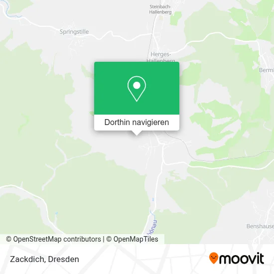 Zackdich Karte