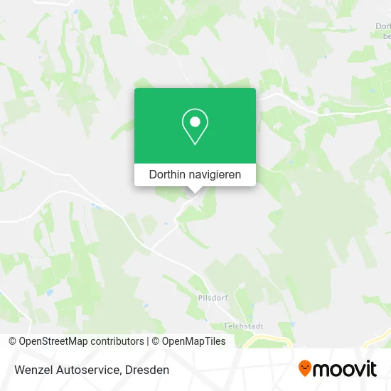 Wenzel Autoservice Karte