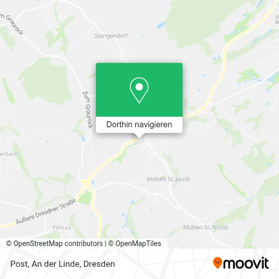 Post, An der Linde Karte