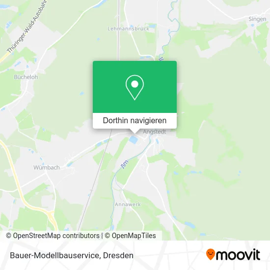 Bauer-Modellbauservice Karte