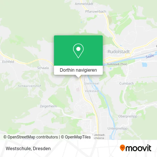 Westschule Karte