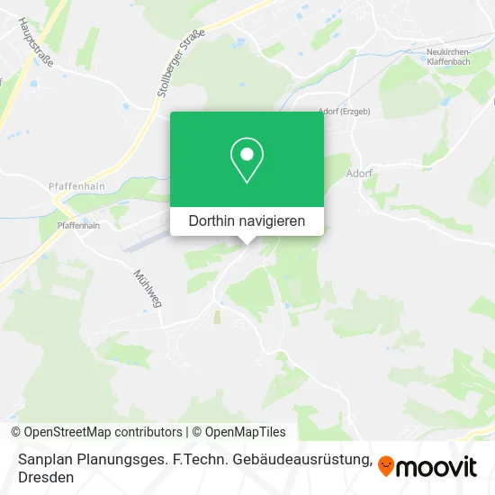 Sanplan Planungsges. F.Techn. Gebäudeausrüstung Karte