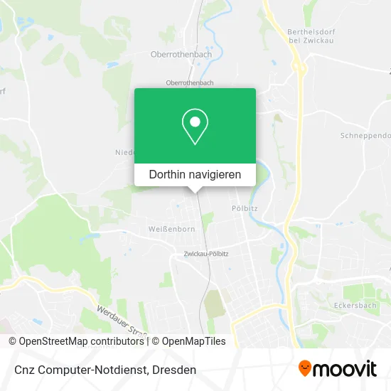 Cnz Computer-Notdienst Karte