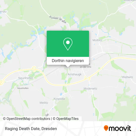 Raging Death Date Karte