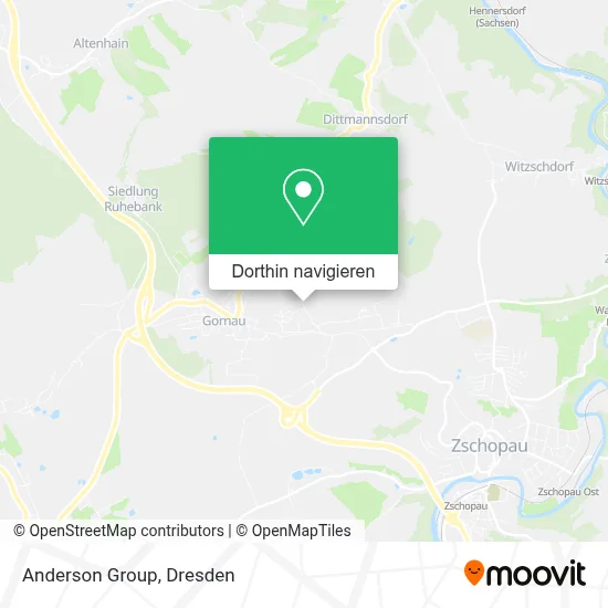 Anderson Group Karte