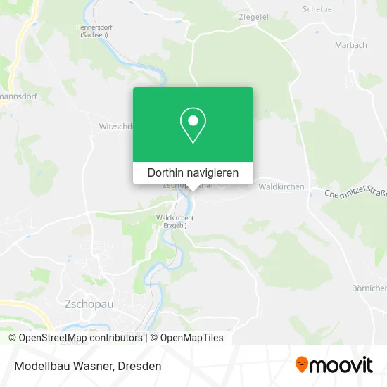 Modellbau Wasner Karte