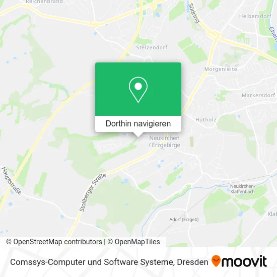 Comssys-Computer und Software Systeme Karte