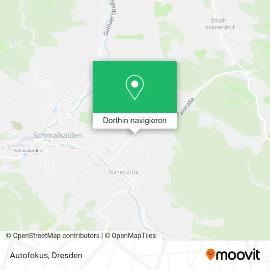 Autofokus Karte