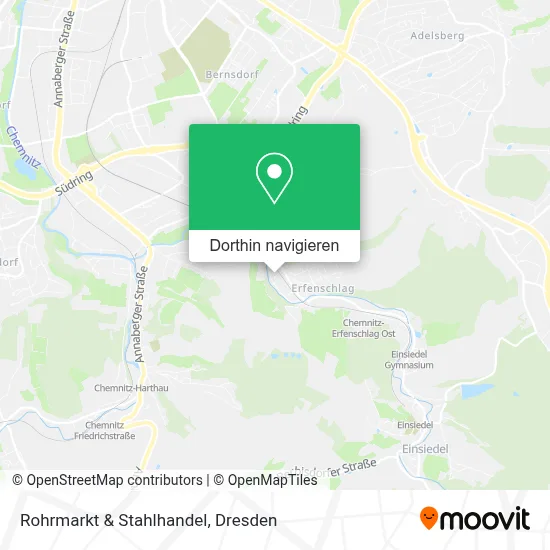 Rohrmarkt & Stahlhandel Karte