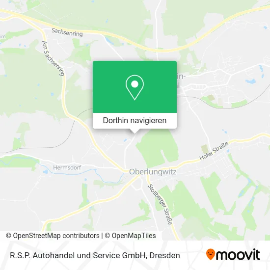 R.S.P. Autohandel und Service GmbH Karte