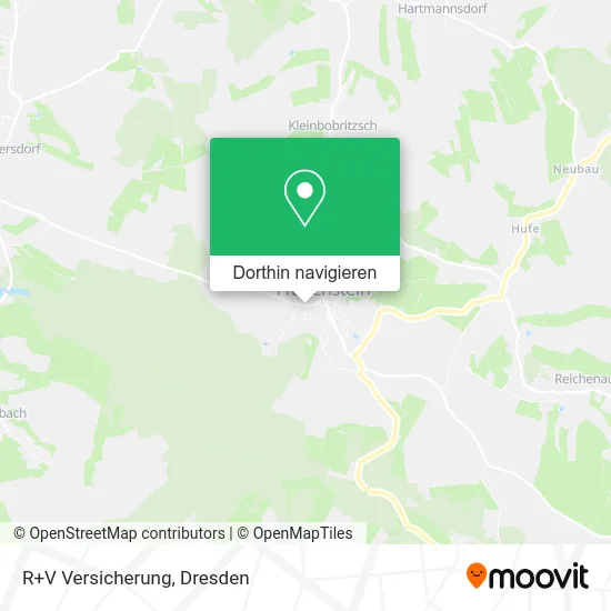 R+V Versicherung Karte